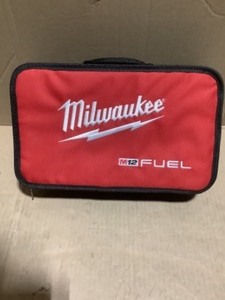 Milwaukee M12 FUEL 12-Volt Lithium-Ion Brushless Cordless Stubby 38 in. Impact Wrench Kit with One 4.0 and One 2.0Ah Batteries. See Pictures