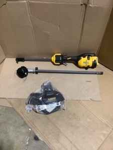 DEWALT FLEXVOLT 60-Volt MAX Lithium- Ion Electric Cordless Attachment Capable String Trimmer (Tool Only). See Pictures