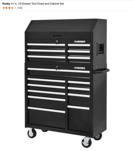 Box (1 of 2) For a Husky 41 in. 16-Drawer Tool Chest. See Pictures