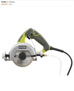 lot 8 image: RYOBI 4 in. Tile Saw. See Pictures