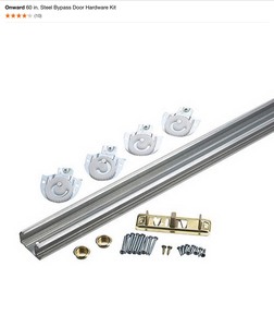 lot 28 image: M-D Building Products Top and Side Door Jamb Weatherstrip Set, Door Seals & Sliding Door Hardware Kit. See Pictures