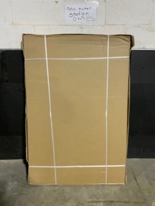 lot 60 image: Husky 42 in. H x 96 in W x 48 in. D Overhead Ceiling Mount Garage Rack. See Pictures