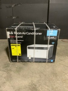 lot 69 image: LG Electronics 14000 BTU Dual Inverter Window Air Conditioner with Wi-Fi Control. See Pictures