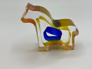 lot 25 image: Kosta Boda Swedish Horse and Dove