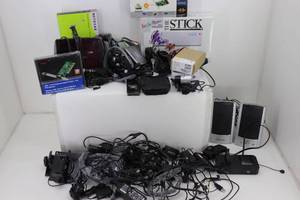 Box of misc Electronics