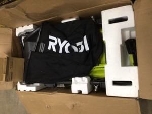 lot 4 image: RYOBI 40V Brushless 20 in. Cordless Battery Walk Behind Push Lawn Mower with 6.0 Ah Battery and Charger Customer Returns see pic