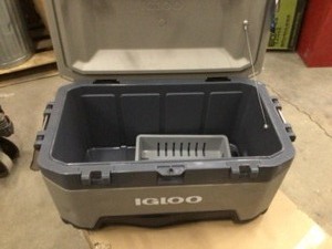 lot 18 image: Igloo BMX 72 Quart Cooler Customer Returns see the pictures