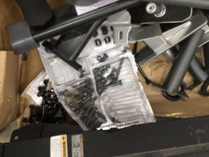 lot 20 image: Lot for Parts for Fitness Gear Pro Half Rack Style  STE00501