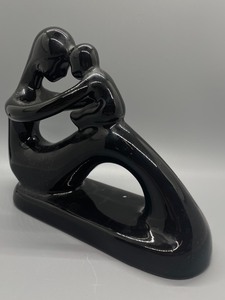 lot 225 image: Two Contemporary Human Figurines