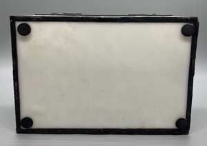 lot 221 image: Dragonfly Stained Glass Box