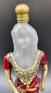 lot 167 image: Unique Figurine Perfume Bottle