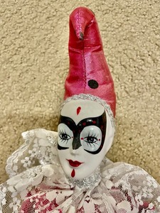 lot 251 image: 3 Glitzy Partial Porcelain Dolls