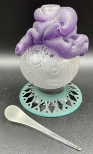 lot 254 image: Amazing Art Glass Perfume BottleDauber