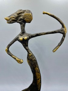 lot 269 image: Metal Archery Figurine