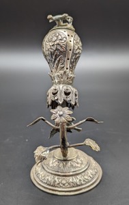 lot 67 image: Vintage Sterling Silver (800) Spice Tower