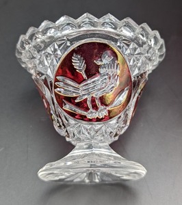 lot 307 image: Vintage Cranberry Glassware