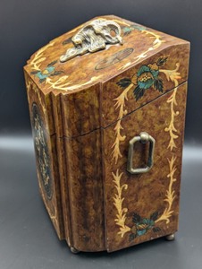 lot 345 image: Castilian Imports Decorative Wooden Box