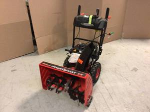 26 in. 2-Stage Gas Snow Blower with LED Light Electric Start by PowerSmart Customer Returns See Pictures