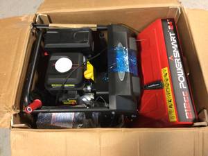 24 in. 2-Stage Electric Start Gas Snow Blower with LED Light by PowerSmart Customer Returns See Pictures