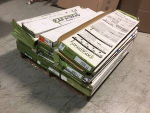 Lot of Assorted  Cap A Tread Stairs overlay various models and conditions Customer Returns See Pictures