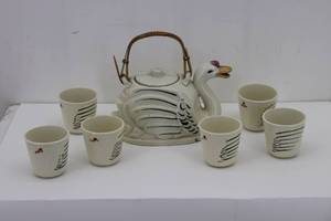 Swan Tea Set