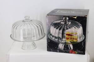 Cake Plate & Cover