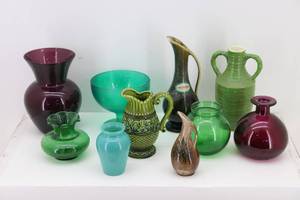Misc Colored Pottery