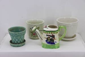 Porcelain Flower Pots