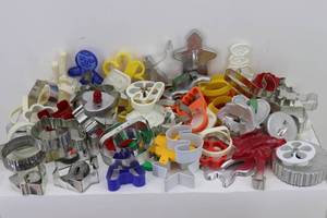 Approx 80 Cookie Cutters
