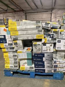 HUGE LOT of American Standard, Grohe and Moen Faucets, Showers, Mirrors and other Plumbing Supplies