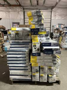 HUGE LOT of American Standard, Grohe and Moen Faucets, Showers, Mirrors and other Plumbing Supplies