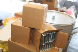 lot 203 image: Lot of (3 Boxes) 2 Floor Staples (New )