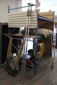 lot 240 image: Lot of (2) Aluminum Cargo Restraints