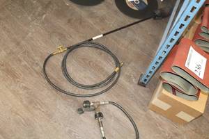 lot 239 image: Propane Torch Wand with Extra Hose