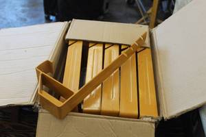 lot 258 image: Lot of (6) Qual-Craft Pro-Line 6x90-degree Fixed Angle Roofing Bracket (New In Box )