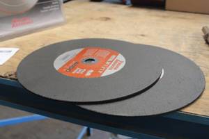 lot 219 image: Lot of (2) Virginia Abrasives 14 Metal Cut-Off Blades (New )
