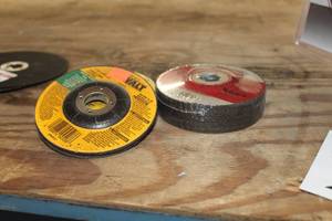 lot 229 image: Lot of (10) 4-12 Concrete and Metal Grinding Wheels