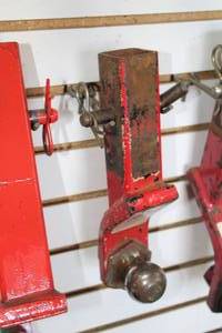 lot 300 image: 2 Hitch Ball Mount with 2 Ball