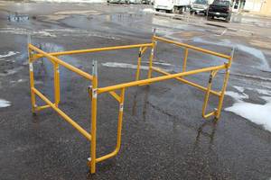 lot 133 image: Granite Industries A-FS53S 7x5x3 Scaffolding Section 1-12 Step Frame