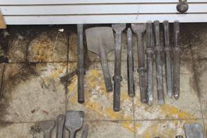 lot 333 image: Lot of (9) Jack Hammer Bits