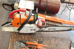 lot 187 image: Stihl 036 Pro Gas 20 Chain Saw