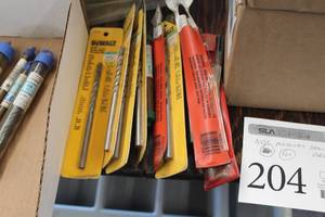 lot 205 image: Lot of (12) Masonry Bits