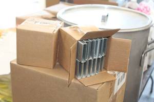 lot 201 image: Lot of (2 Boxes) 2 Floor Staples (New )