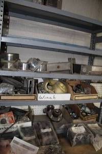 lot 326 image: Bearing Parts, Light Boxes, Brake Parts, Winch Parts