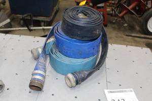 lot 343 image: Lot of (3) 2 Hoses