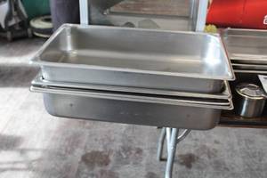 lot 416 image: Lot of (4) Stainless Steel Hotel Pans
