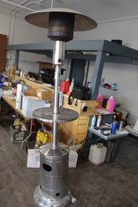 lot 389 image: Stainless Steel Patio Heater
