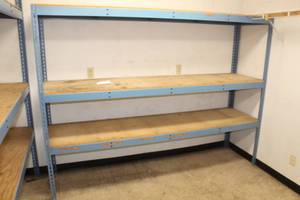 lot 136A image: Shelving Unit 96-12x24-12x72-12