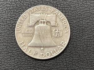 lot 38 image: 1953-D Franklin Half Dollar