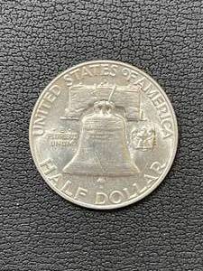 lot 45 image: 1954-D Franklin Half Dollar